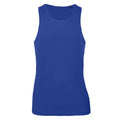 T-shirt B&C Inspire Tank T Uomo blu / S - personalizzabile con logo