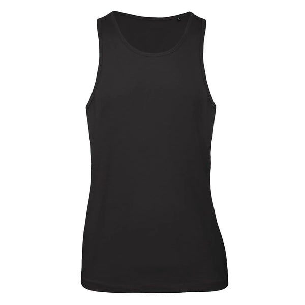 T-shirt B&C Inspire Tank T Uomo nero / S - personalizzabile con logo
