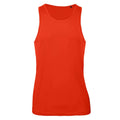 T-shirt B&C Inspire Tank T Uomo rosso / S - personalizzabile con logo
