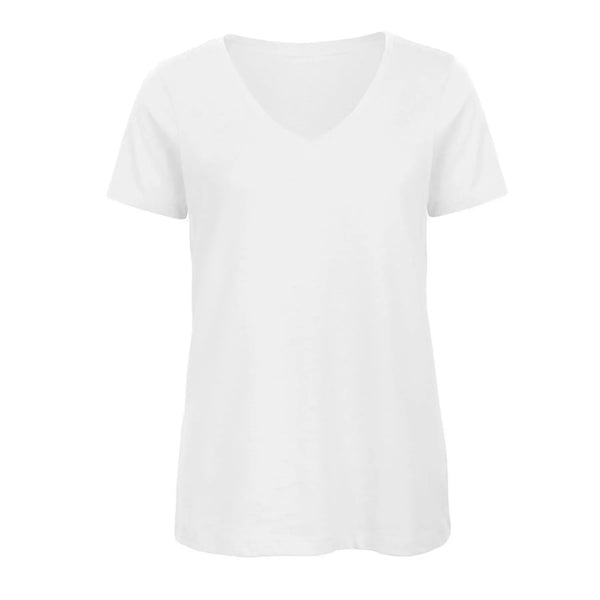 T-shirt B&C Inspire V T Donna bianco / XS - personalizzabile con logo