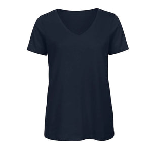 T-shirt B&C Inspire V T Donna blu / XS - personalizzabile con logo