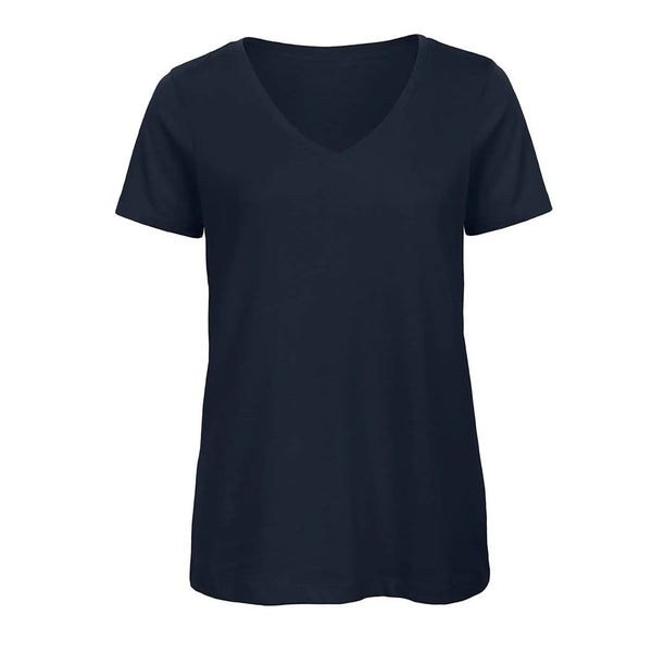 T-shirt B&C Inspire V T Donna blu / XS - personalizzabile con logo