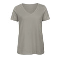 T-shirt B&C Inspire V T Donna grigio / XS - personalizzabile con logo