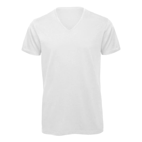 T-shirt B&C Inspire V T Uomo bianco / S - personalizzabile con logo
