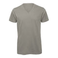 T-shirt B&C Inspire V T Uomo grigio / S - personalizzabile con logo