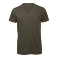 T-shirt B&C Inspire V T Uomo verde / S - personalizzabile con logo