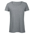 T-shirt B&C Triblend Donna heather light grey / XS - personalizzabile con logo