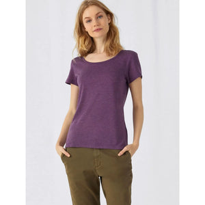 T-shirt B&C Triblend Donna - personalizzabile con logo