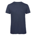 T-shirt B&C Triblend Uomo blu / S - personalizzabile con logo