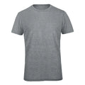 T-shirt B&C Triblend Uomo heather light grey / S - personalizzabile con logo