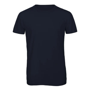 T-shirt B&C Triblend Uomo navy / S - personalizzabile con logo