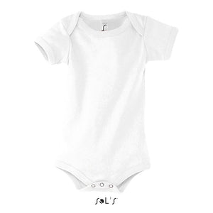 T-Shirt Bambino Body Da Neonato Bianco / XXS - personalizzabile con logo