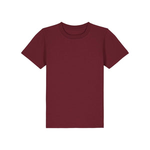 T-shirt bambino Iconic Mini Creator 2.0 bordeaux / 3-4/98-104cm - personalizzabile con logo