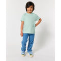 T-shirt bambino Iconic Mini Creator 2.0 caribbean blue / 9-11/134-146cm - personalizzabile con logo