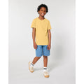 T-shirt bambino Iconic Mini Creator 2.0 giallo / 3-4/98-104cm - personalizzabile con logo