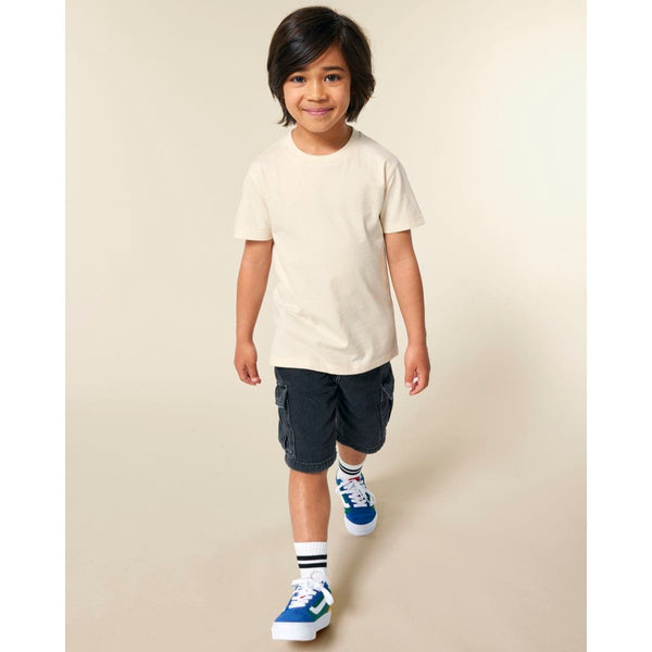 T-shirt bambino Iconic Mini Creator 2.0 natural / 3-4/98-104cm - personalizzabile con logo