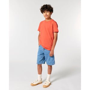 T-shirt bambino Iconic Mini Creator 2.0 rosso / 12-13/152-158cm - personalizzabile con logo