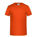 T-shirt Basic-t Boy 150 arancione / XS - personalizzabile con logo