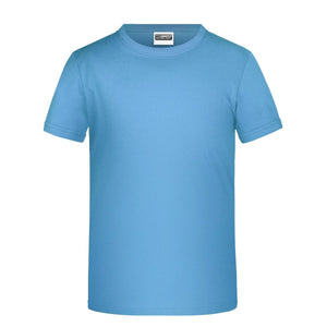 T-shirt Basic-t Boy 150 azzurro / XS - personalizzabile con logo