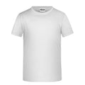 T-shirt Basic-t Boy 150 bianco / XS - personalizzabile con logo
