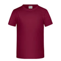T-shirt Basic-t Boy 150 bordeaux / XS - personalizzabile con logo
