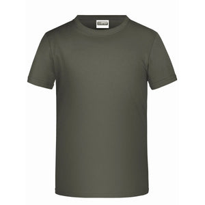 T-shirt Basic-t Boy 150 dark-grey / XS - personalizzabile con logo