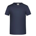 T-shirt Basic-t Boy 150 navy / XS - personalizzabile con logo