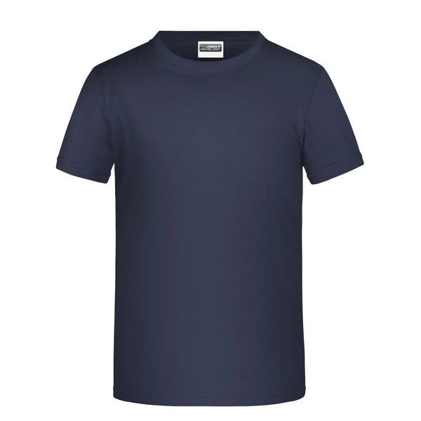 T-shirt Basic-t Boy 150 navy / XS - personalizzabile con logo