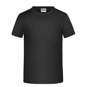 T-shirt Basic-t Boy 150 nero / XS - personalizzabile con logo
