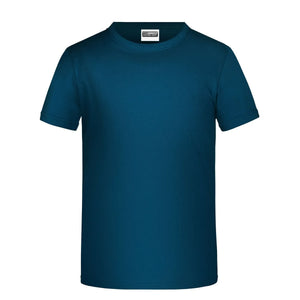 T-shirt Basic-t Boy 150 petrol / XS - personalizzabile con logo