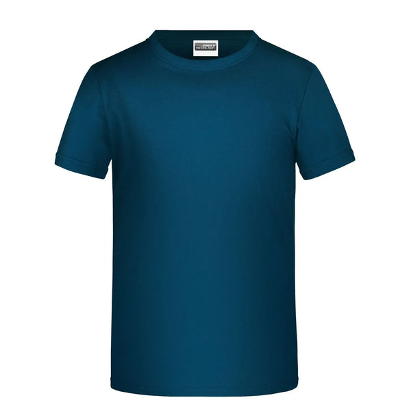 T-shirt Basic-t Boy 150 petrol / XS - personalizzabile con logo