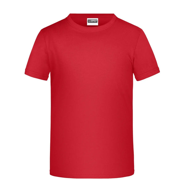 T-shirt Basic-t Boy 150 rosso / XS - personalizzabile con logo