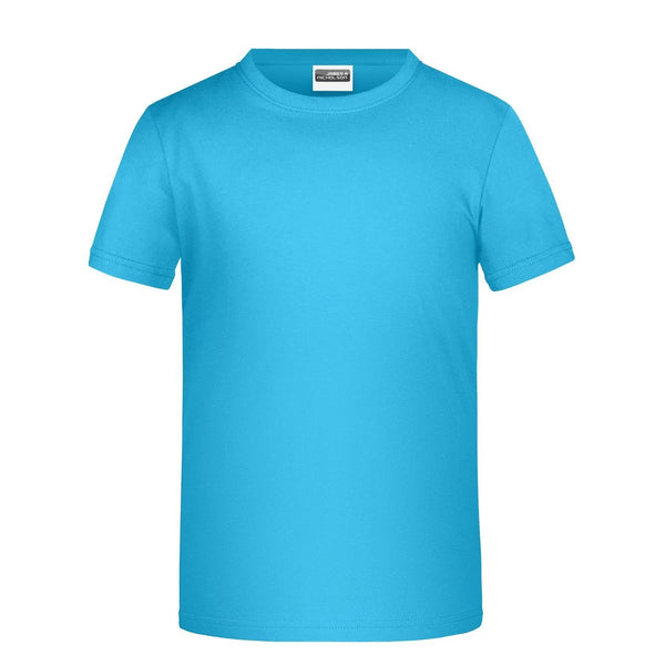T-shirt Basic-t Boy 150 turquoise / XS - personalizzabile con logo