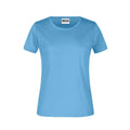 T-shirt Basic-t Lady 150 azzurro / XS - personalizzabile con logo