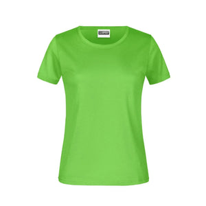 T-shirt Basic-t Lady 150 lime-green / XS - personalizzabile con logo