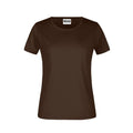 T-shirt Basic-t Lady 150 marrone / XS - personalizzabile con logo
