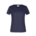 T-shirt Basic-t Lady 150 navy / XS - personalizzabile con logo