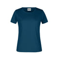 T-shirt Basic-t Lady 150 petrol / XS - personalizzabile con logo