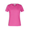 T-shirt Basic-t Lady 150 rosa / XS - personalizzabile con logo