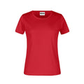 T-shirt Basic-t Lady 150 rosso / XS - personalizzabile con logo