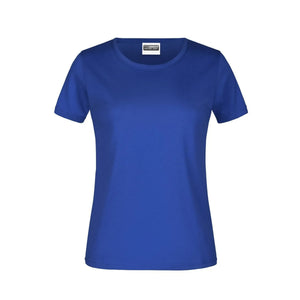 T-shirt Basic-t Lady 180 blu / XS - personalizzabile con logo