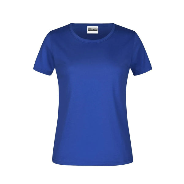 T-shirt Basic-t Lady 180 blu / XS - personalizzabile con logo