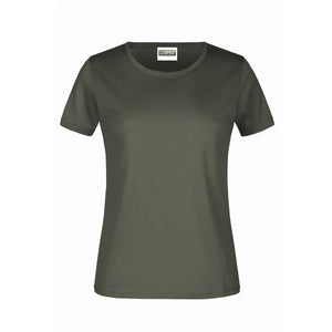 T-shirt Basic-t Lady 180 dark-grey / XS - personalizzabile con logo