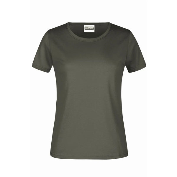 T-shirt Basic-t Lady 180 dark-grey / XS - personalizzabile con logo