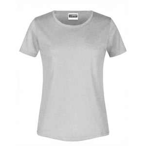 T-shirt Basic-t Lady 180 grigio / XS - personalizzabile con logo