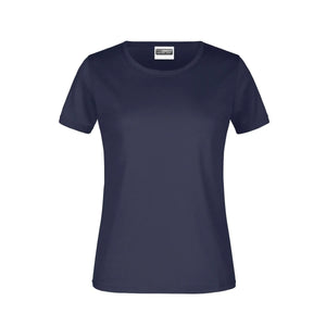 T-shirt Basic-t Lady 180 navy / XS - personalizzabile con logo