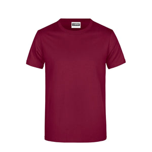 T-shirt Basic-t Man 150 bordeaux / S - personalizzabile con logo