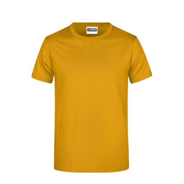 T-shirt Basic-t Man 150 giallo / S - personalizzabile con logo