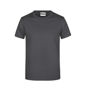 T-shirt Basic-t Man 150 graphite / S - personalizzabile con logo