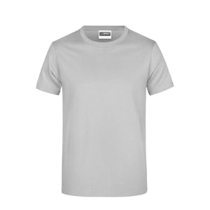 T-shirt Basic-t Man 150 grigio / S - personalizzabile con logo